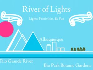 River Of Lights In Albuquerque NM