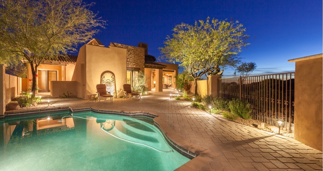 Albuquerque Luxury Homes For Sale Backyard Swimming Pool Albuquerque Listing Agents